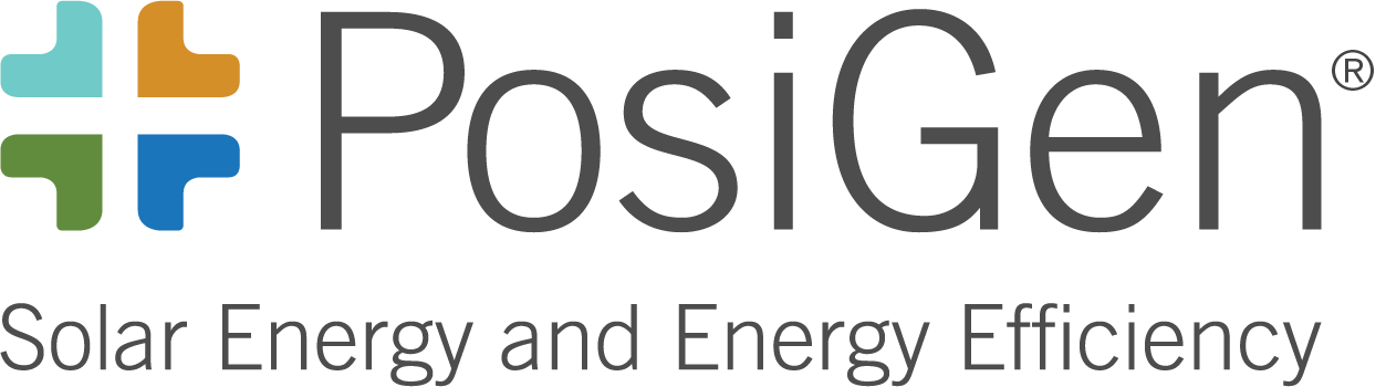 PosiGen logo solar energy and energy efficiency