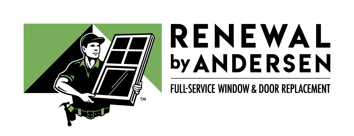 Renewal by Andersen logo full-service window and door replacement